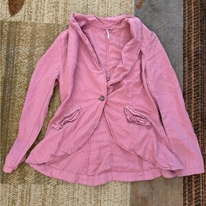 Free People Women's Pink Jacket